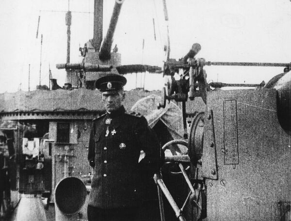 Командующий Черноморским флотом вице-адмирал Александр Колчак
