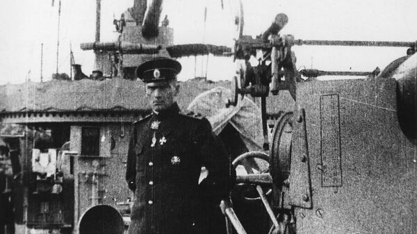 Командующий Черноморским флотом вице-адмирал Александр Колчак