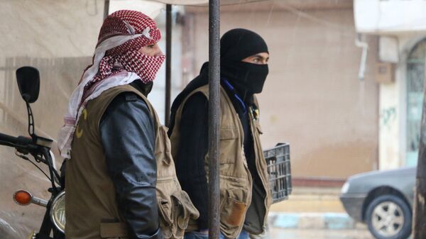 Сирийские бойцы из Отрядов народной самообороны (YPG) в городе Африн. Архивное фото