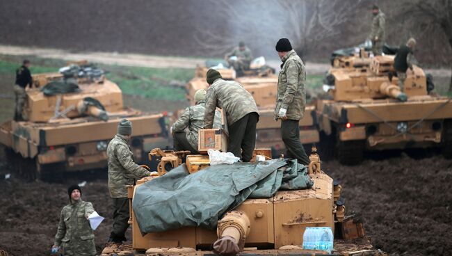 Турецкие военные в провинции Хатай