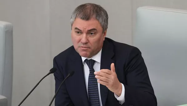 Председатель Государственной Думы РФ Вячеслав Володин. Архивное фото
