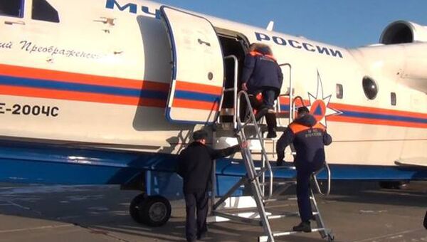 Самолет Бе-200 ЧС МЧС России вылетел из Хабаровска на поиски пропавшего судна в Приморском крае