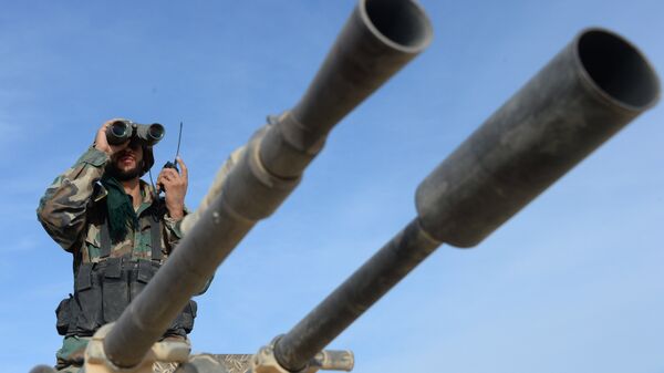 Боец сирийской армии. Архивное фото