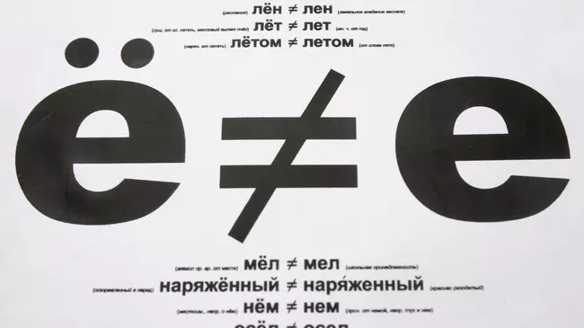 Экспонат музея писателя Виктора Чумакова, посвященного букве Ё. Архивное фото
