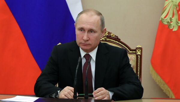 Президент РФ Владимир Путин. 26 января 2018