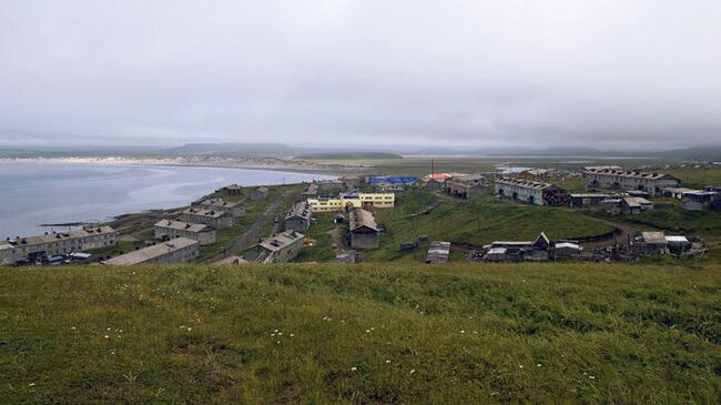 Посёлок Никольское. Командорские острова. Архивное фото