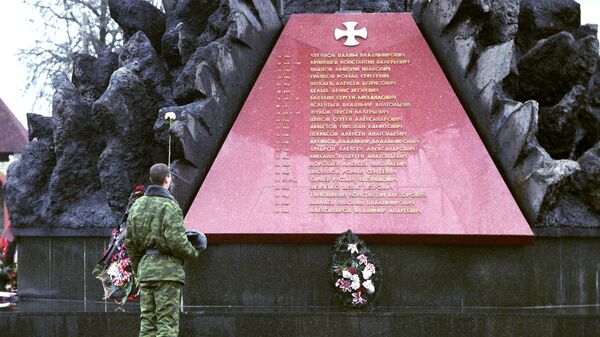 Обелиск в честь воинов-десантников 6-й роты погибших в Чечне