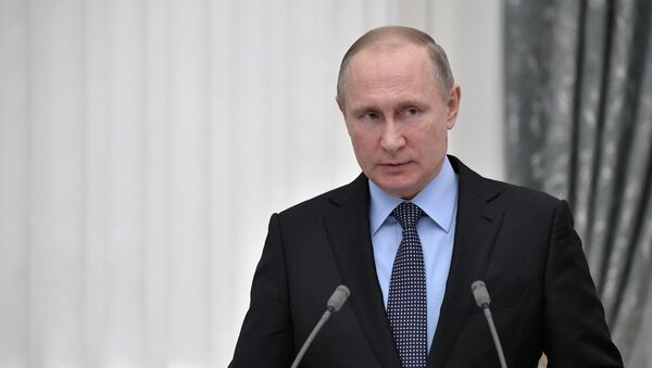 Президент РФ Владимир Путин. 29 января 2018