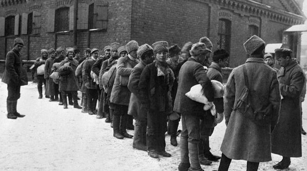 Первый призыв в Рабоче-Крестьянскую Красную Армию. Январь 1918