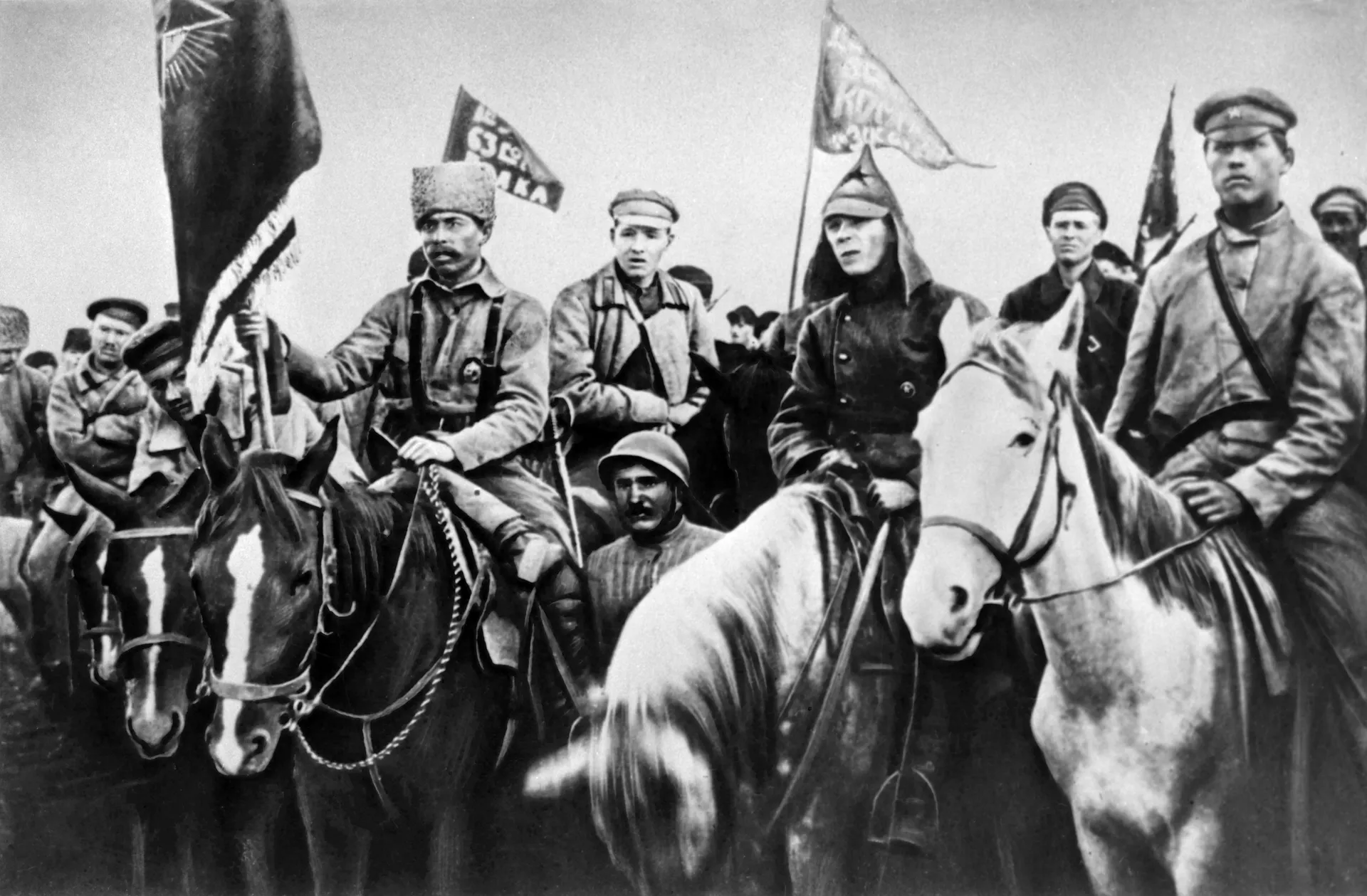 Бойцы 1-й Конной армии Буденного на Южном фронте под Майкопом. 1920 год - РИА Новости, 1920, 07.07.2025