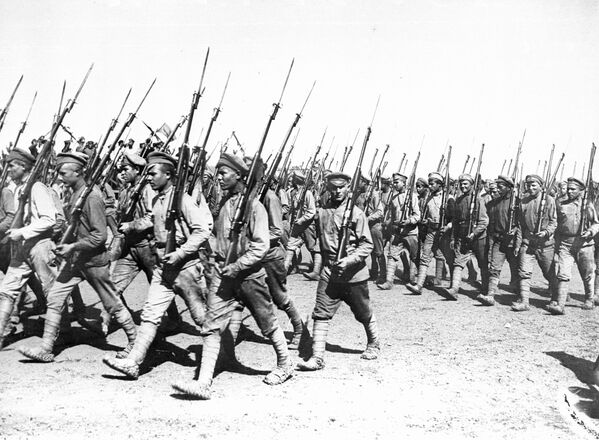 Парад Красной армии в Харькове, 1920 год