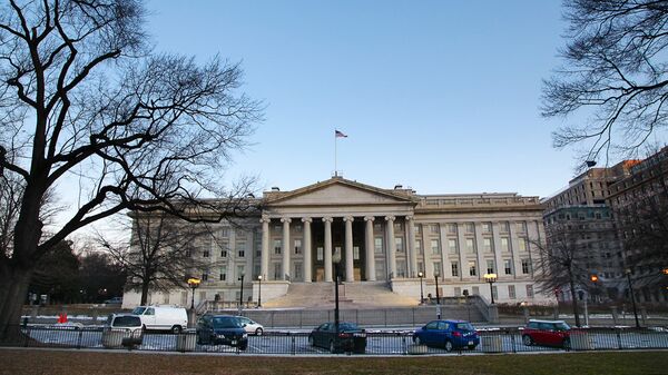 Здание Министерства финансов США в Вашингтоне. Архивное фото