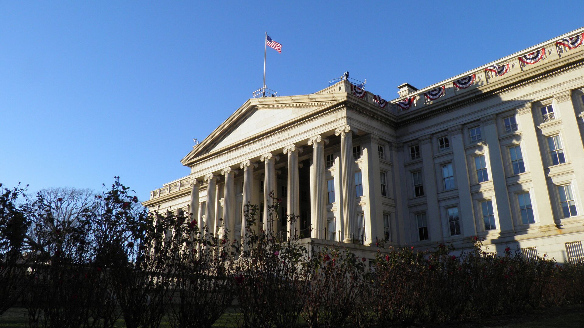 Здание Министерства финансов США в Вашингтоне - РИА Новости, 1920, 07.11.2022