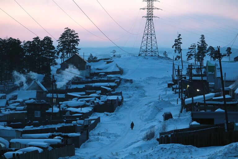 Деревня возле Лысой горы в Улан-Удэ