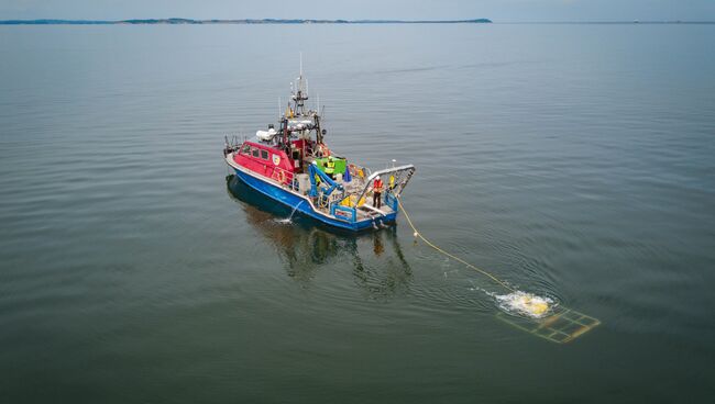 Исследование морского дна рядом с немецким Любмином. Архивное фото