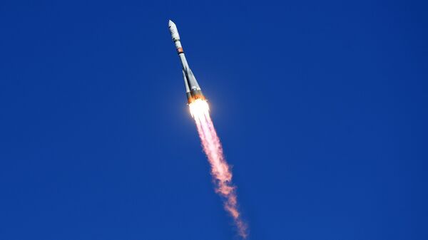  Старт ракеты-носителя Союз-2.1а с космодрома Восточный