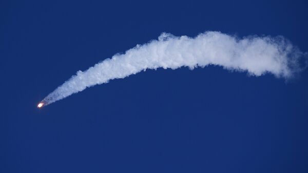  Старт ракеты-носителя Союз-2.1а с космодрома Восточный. Архивное фото