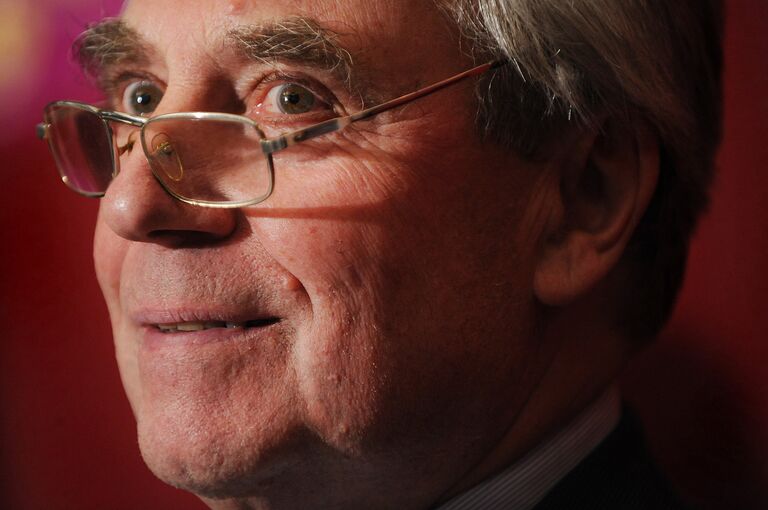 Руководитель партии независимости Соединенного Королевства (UKIP) Малкольм Пирсон. 13 апреля 2010 