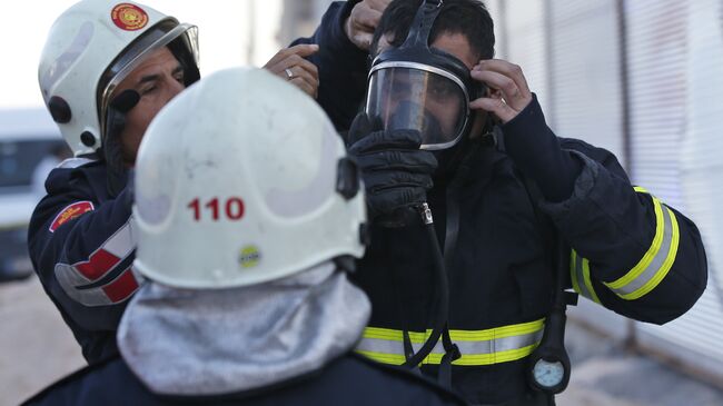 Турецкие пожарные. Архивное фото