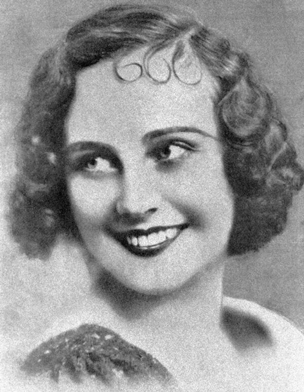 Победительница конкурса красоты Мисс Европа в 1933 году Татьяна Маслова