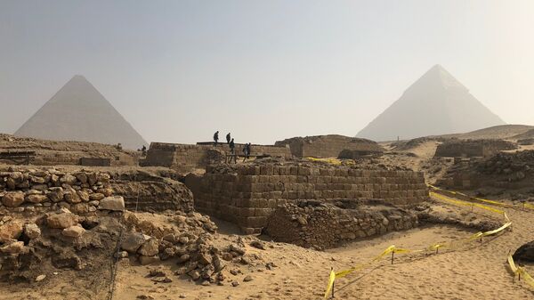 Обнаруженная у пирамид Гизы гробница чиновницы эпохи Древнего царства