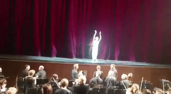 Премьер Новосибирского оперного театра на сцене сделал предложение балерине