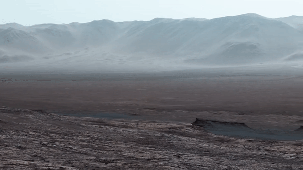 NASA опубликовало панорамную съемку с Марса