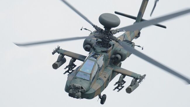 Вертолет AH-64D воздушных сил самообороны Японии