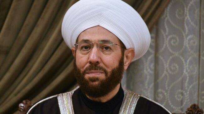 Верховный муфтий Сирии Ахмад Бадреддин Хассун 