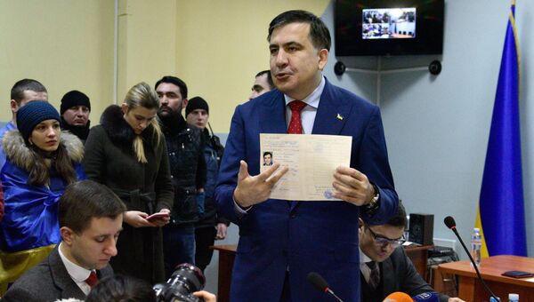 Михаил Саакашвили в Киевском апелляционном административном суде