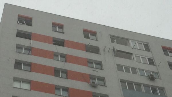 Последствия взрыва газового баллона в 17-этажном жилом доме, Самара. 5 февраля 2018