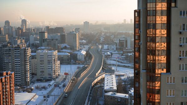 Вид Екатеринбурга, архивное фото