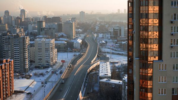 Вид Екатеринбурга. Архивное фото