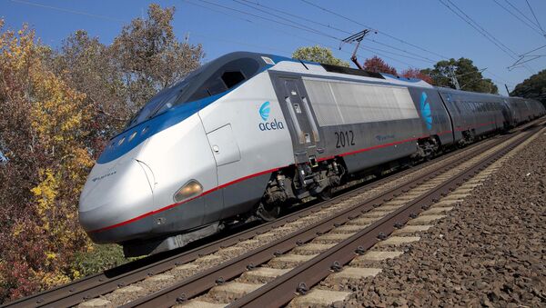 Высокоскоростной поезд Acela компании Amtrak