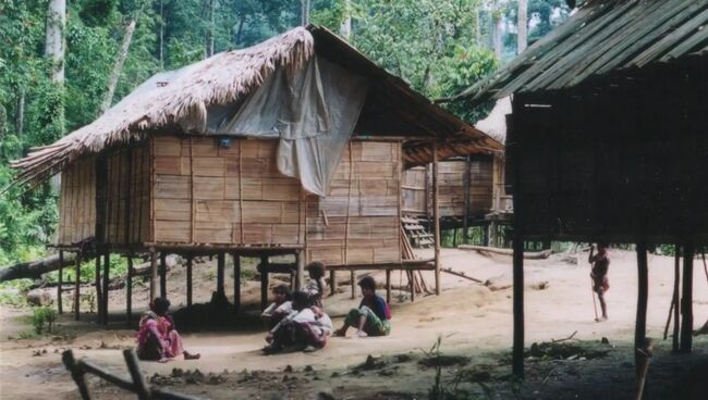 Деревня Сунгай Руал, чьи жители говорят на неизвестном науке языке