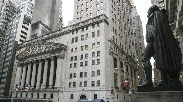 Здание Нью-Йоркской фондовой биржи. Архивное фото