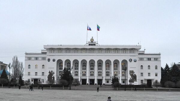 Здание правительства Дагестана в Махачкале