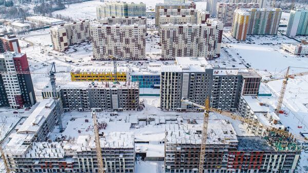 Строительство домов в Новой Москве