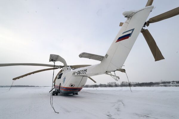 Вертолет Ми-26 Московского авиационного центра Вертолет Ми-26 Московского авиационного центра