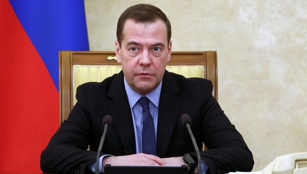 Дмитрий Медведев проводит заседание Правительственной комиссии по использованию информационных технологий. 9 февраля 2018