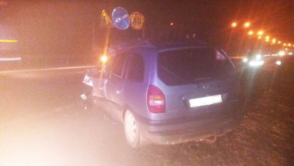 ДТП с автомобилем Opel на рассе М4 в Ростовской области