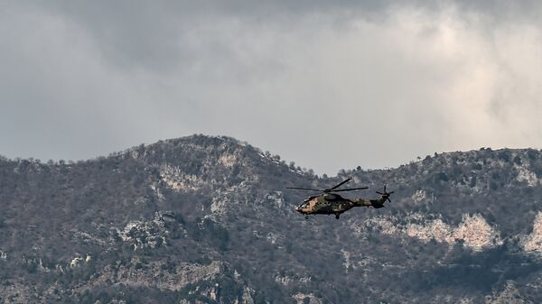 Вертолет турецкой армии