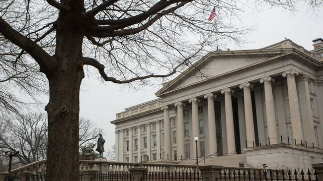 Министерство финансов США в Вашингтоне. Архивное фото