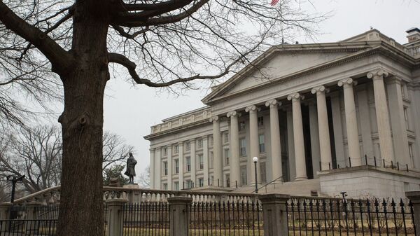 Министерство финансов США в Вашингтоне. Архив