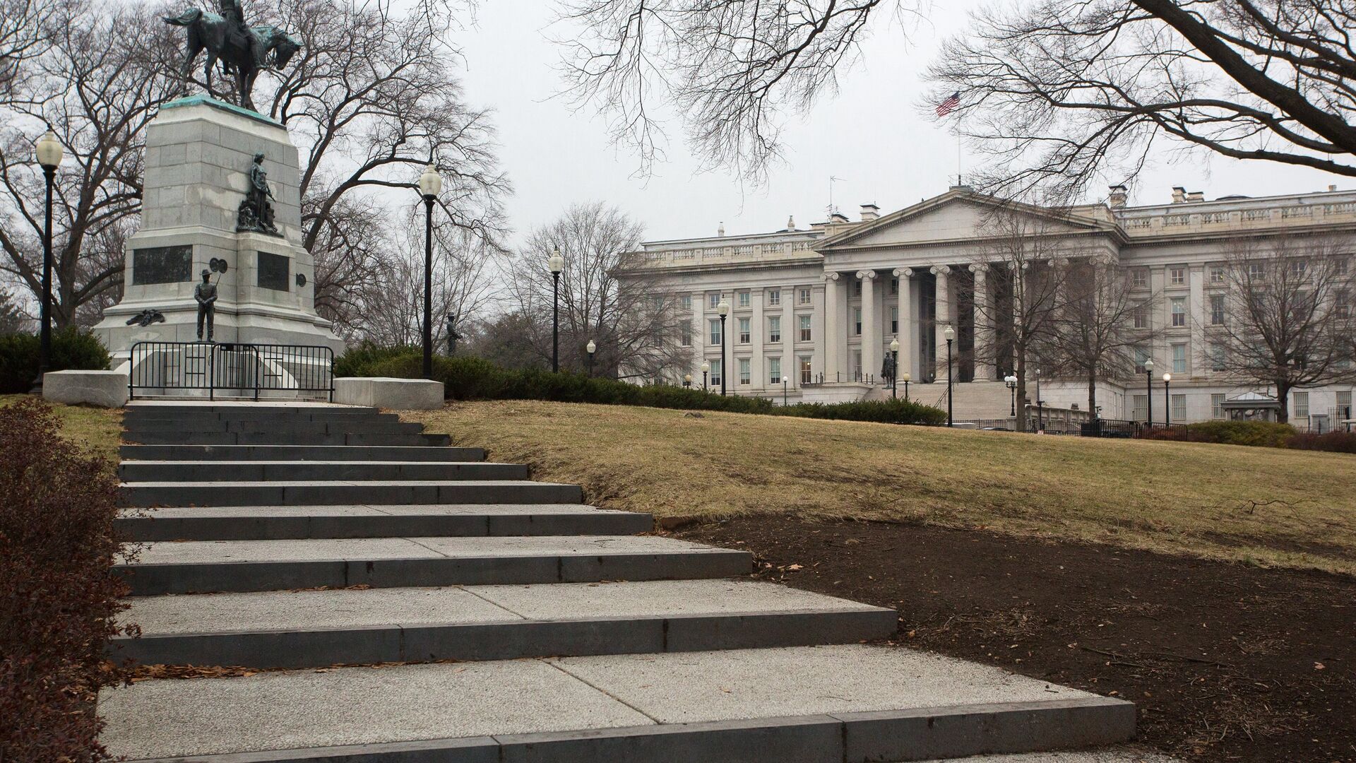 US Department of the Treasury in Washington - RIA Novosti, 1920, 04/12/2023