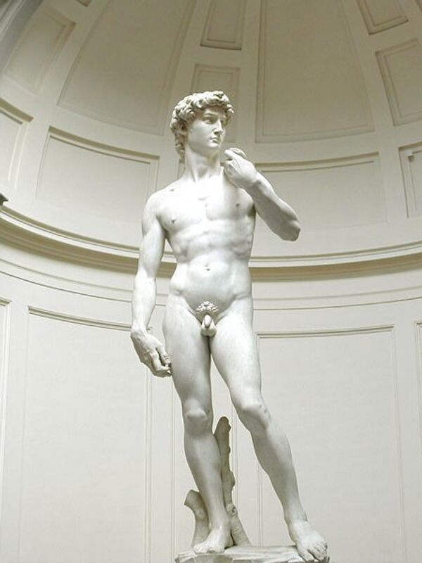 Cтатуя Давид работы Микеланджело