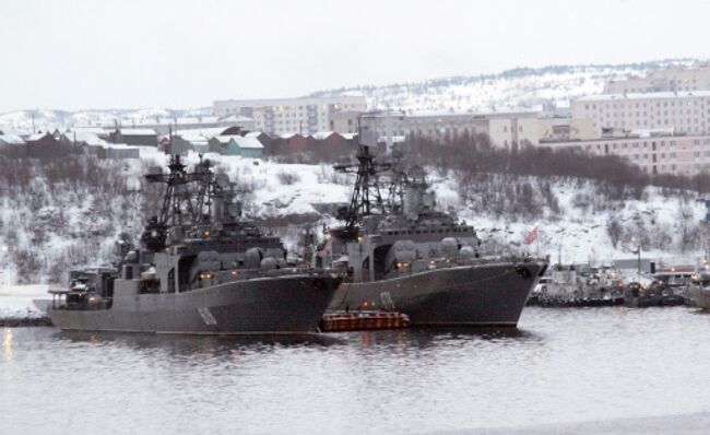 Корабли Северного флота России