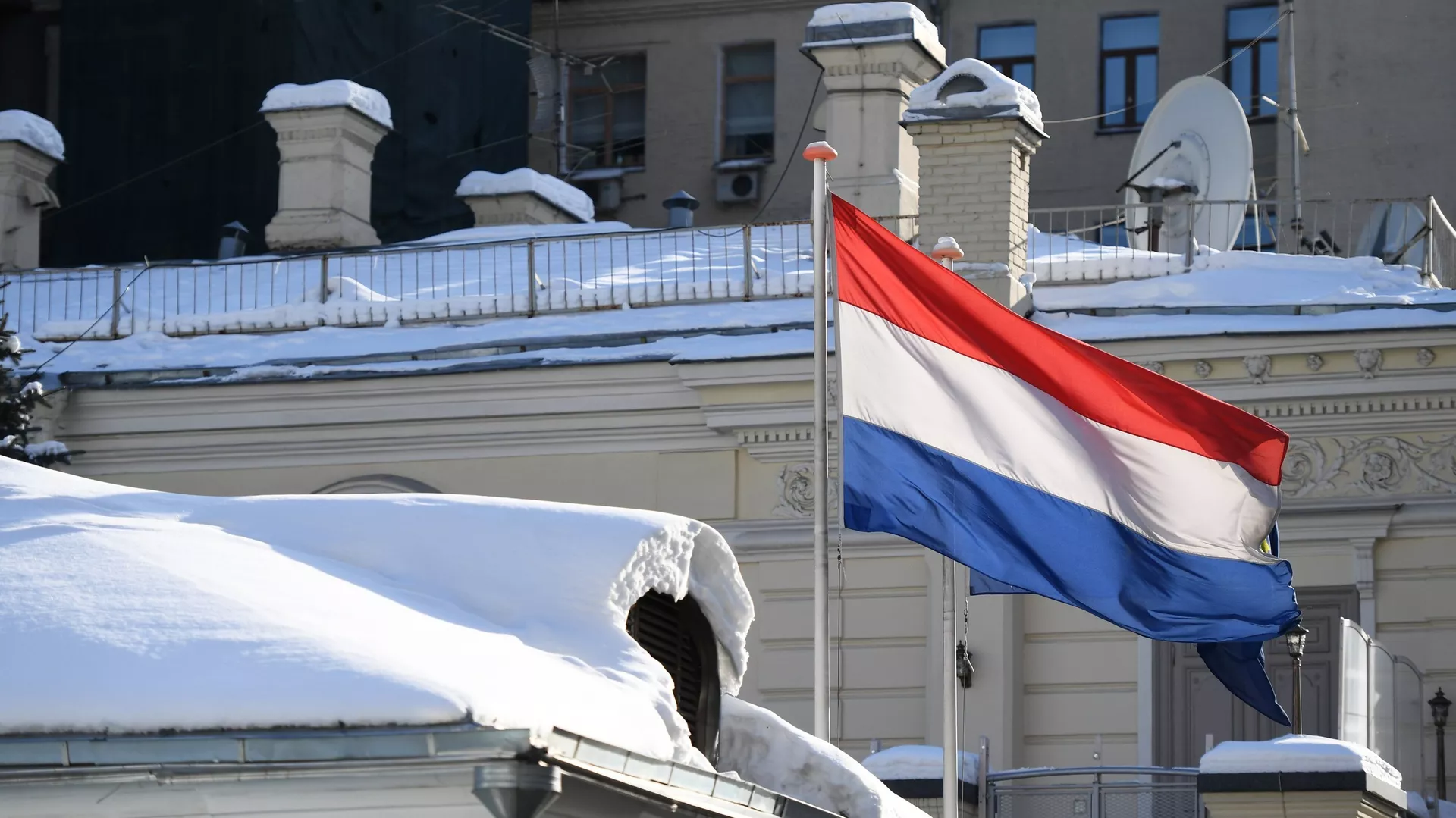 Флаг Нидерландов в Москве - РИА Новости, 1920, 27.01.2023