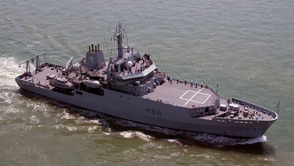 Британский корабль HMS Enterprise