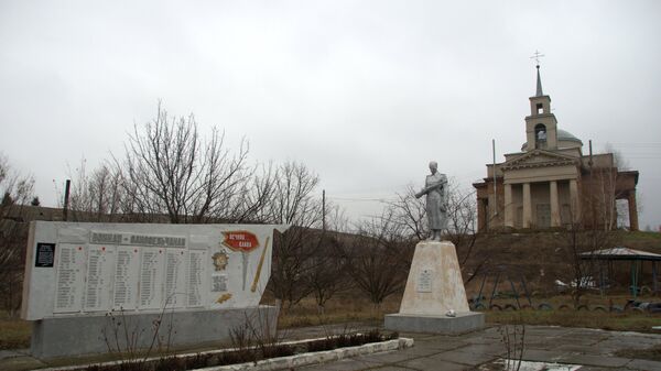 На линии соприкосновения в Луганской области. архивное фото